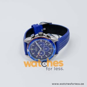 Festina Men’s Quartz Navy Blue Leather Strap Navy Blue Dial 44mm Watch F20377/4