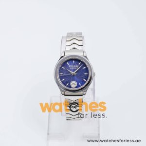 Versus by Versace Women’s Quartz Silver Stainless Steel Blue Dial 34mm Watch VSP563017