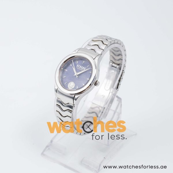 Versus by Versace Women’s Quartz Silver Stainless Steel Blue Dial 34mm Watch VSP563017