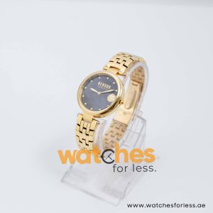 Versus Versace Women’s Quartz Gold Stainless Steel Black Dial 34mm Watch VSP870718