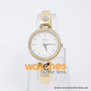 Versus by Versace Women’s Quartz Gold Stainless Steel White Dial 34mm Watch VSPEP0219/1