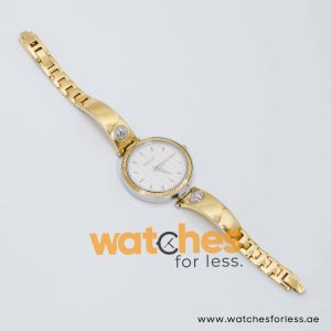 Versus by Versace Women’s Quartz Gold Stainless Steel White Dial 34mm Watch VSPEP0219/1