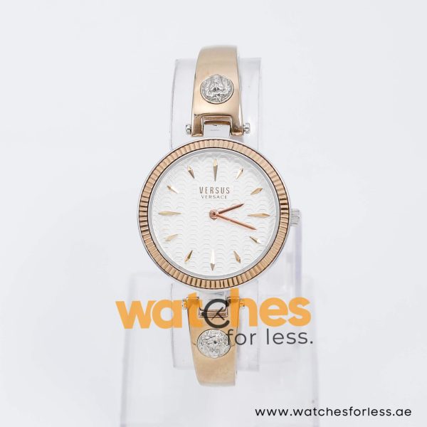 Versus by Versace Women’s Quartz Copper Stainless Steel White Dial 34mm Watch VSPEP0319