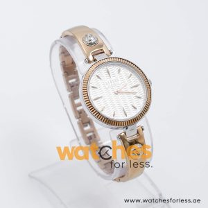Versus by Versace Women’s Quartz Copper Stainless Steel White Dial 34mm Watch VSPEP0319