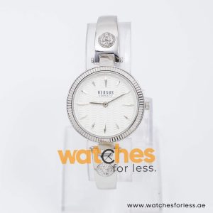 Versus by Versace Women’s Quartz Silver Stainless Steel White Dial 34mm Watch VSPEP0119/1