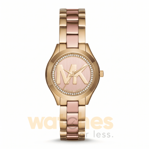 Michael Kors Women’s Quartz Two Tone Stainless Steel Rose Gold Dial 33mm Watch MK3650 UAE DUBAI AJMAN SHARJAH ABU DHABI RAS AL KHAIMA UMM UL QUWAIN ALAIN FUJAIRAH