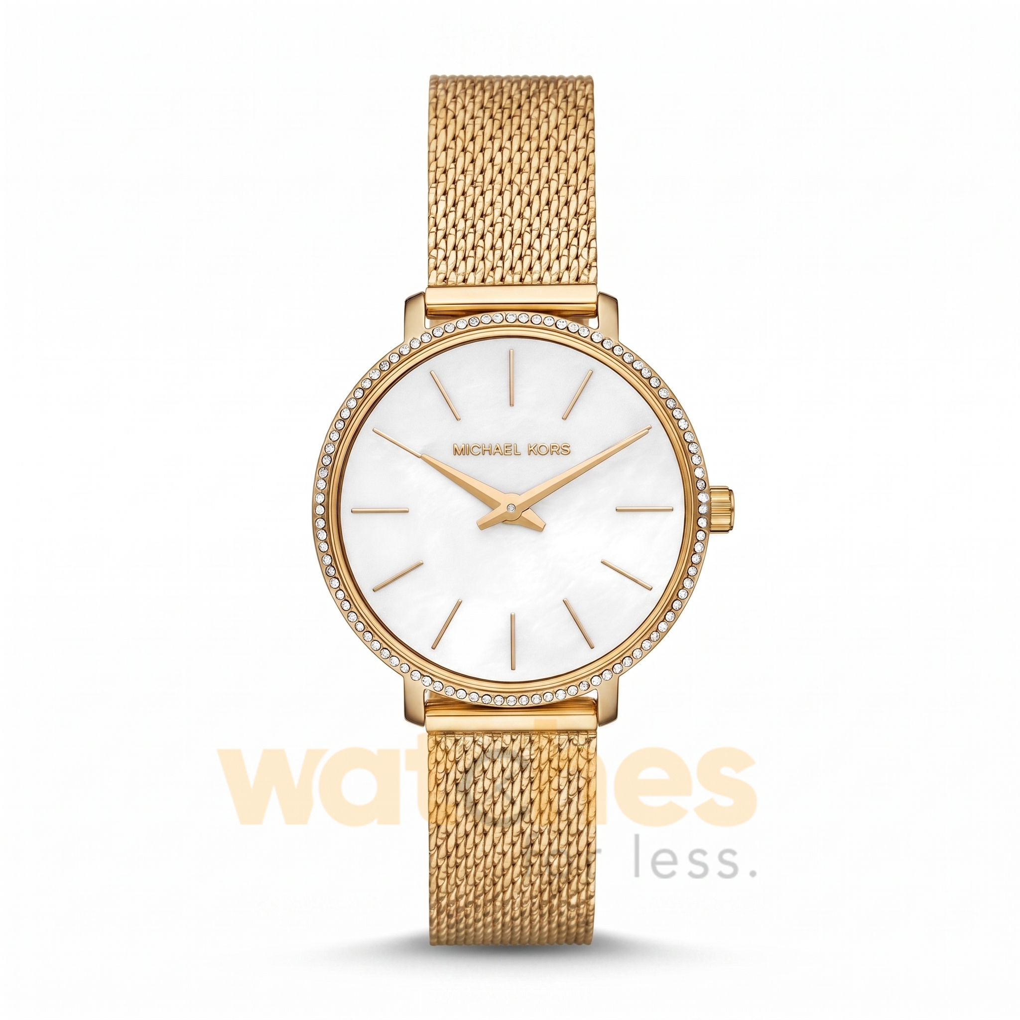 Michael Kors Women’s Quartz Gold Stainless Steel White Dial 32mm Watch MK4619 UAE DUBAI AJMAN SHARJAH ABU DHABI RAS AL KHAIMA UMM UL QUWAIN ALAIN FUJAIRAH