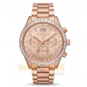Michael Kors Women’s Quartz Rose Gold Stainless Steel Rose Gold Dial 40mm Watch MK6204