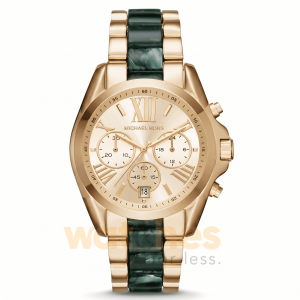 Michael Kors Women’s Quartz Two Tone Stainless Steel Gold Dial 43mm Watch MK6397 UAE DUBAI AJMAN SHARJAH ABU DHABI RAS AL KHAIMA UMM UL QUWAIN ALAIN FUJAIRAH