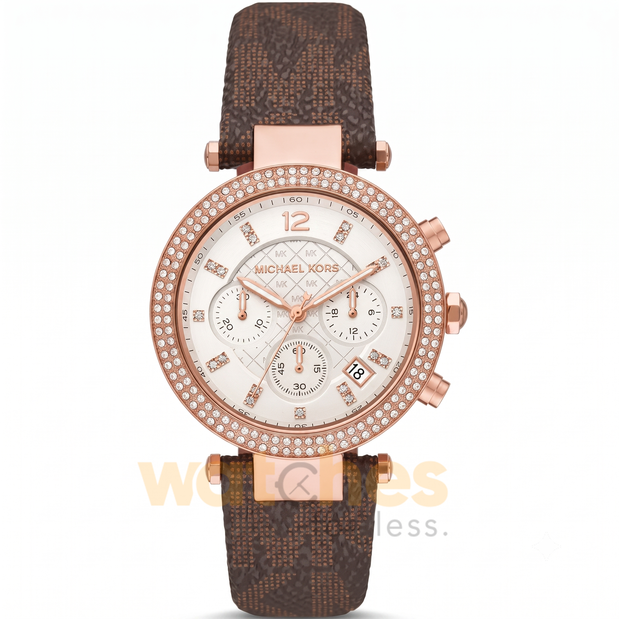 Michael Kors Women’s Quartz Brown Leather Strap White Dial 39mm Watch MK6917 UAE DUBAI AJMAN SHARJAH ABU DHABI RAS AL KHAIMA UMM UL QUWAIN ALAIN FUJAIRAH