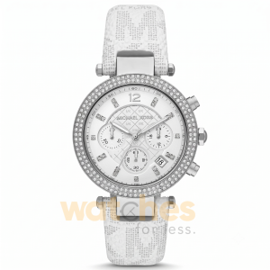 Michael Kors Women’s Quartz White Leather Strap White Dial 39 mm Watch MK7226