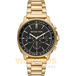 Michael Kors Men’s Quartz Gold Stainless Steel Black Dial 42mm Watch MK8969 UAE DUBAI AJMAN SHARJAH ABU DHABI RAS AL KHAIMA UMM UL QUWAIN ALAIN FUJAIRAH