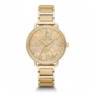 Michael Kors Women’s Quartz Gold Stainless Steel Gold Dial 36mm Watch MK3886