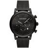 Emporio Armani Men’s Quartz Black Stainless Steel Black Dial 46mm Watch AR80041