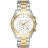 Michael Kors Men’s Quartz Two Tone Stainless Steel White Dial 44mm Watch MK8986 UAE DUBAI AJMAN SHARJAH ABU DHABI RAS AL KHAIMA UMM UL QUWAIN ALAIN FUJAIRAH