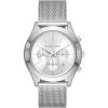 Michael Kors Men’s Quartz Silver Stainless Steel Silver Dial 44mm Watch MK9059