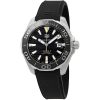 Tag Heuer Formula 1 Men’s Automatic Swiss Made Black Silicone Strap Black Dial 41mm Watch WAZ2113.FT8023