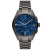 Emporio Armani Men’s Quartz Grey Stainless Steel Blue Dial 42mm Watch AR11481