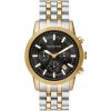 Michael Kors Men’s Quartz Two Tone Stainless Steel Black Dial 43mm Watch MK8954