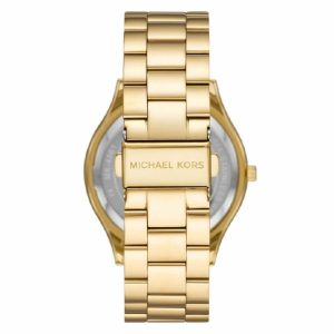 Michael Kors Women’s Quartz Gold Stainless Steel Gold Dial 42mm Watch MK4561