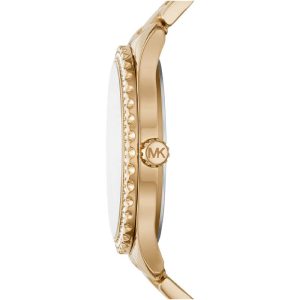 Michael Kors Women’s Quartz Gold Stainless Steel Brown Dial 38mm Watch MK7296