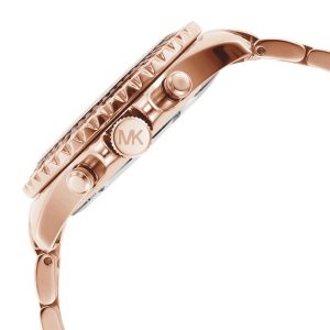 Michael Kors Women’s Quartz Rose Gold Stainless Steel Rose Gold Dial 42mm Watch MK7211