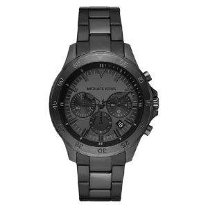 Michael Kors Men’s Quartz Black Stainless Steel Black Dial 43mm Watch MK9109