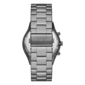 Michael Kors Men’s Quartz Grey Stainless Steel Blue Dial 44mm Watch MK8987
