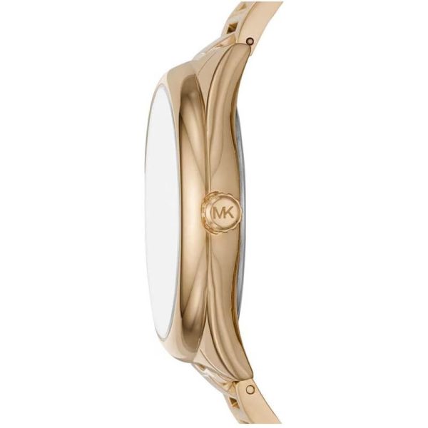 Michael Kors Women’s Quartz Gold Stainless Steel Gold Dial 42mm Watch MK7088