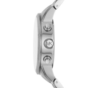 Michael Kors Men’s Quartz Silver Stainless Steel Blue Dial 43mm Watch MK8952