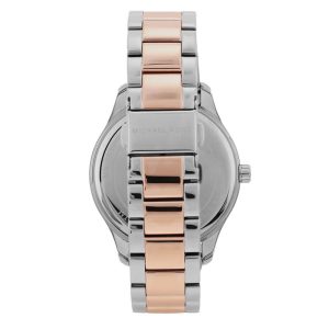 Michael Kors Women’s Quartz Two Tone Stainless Steel Mother Of Pearl Dial 38mm Watch MK6849