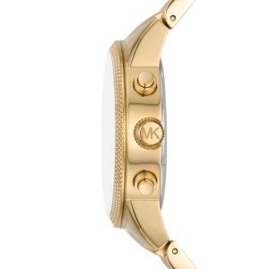 Michael Kors Men’s Quartz Gold Stainless Steel Gold Dial 43mm Watch MK8953