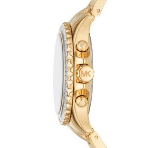 Michael Kors Women’s Quartz Gold Stainless Steel White Dial 36mm Watch MK7212