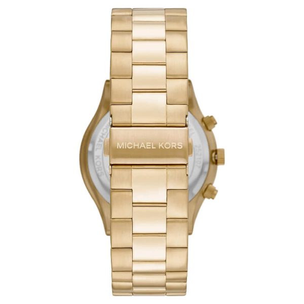 Michael Kors Men’s Quartz Gold Stainless Steel Gold Dial 44mm Watch MK8909 UAE DUBAI AJMAN SHARJAH ABU DHABI RAS AL KHAIMA UMM UL QUWAIN ALAIN FUJAIRAH