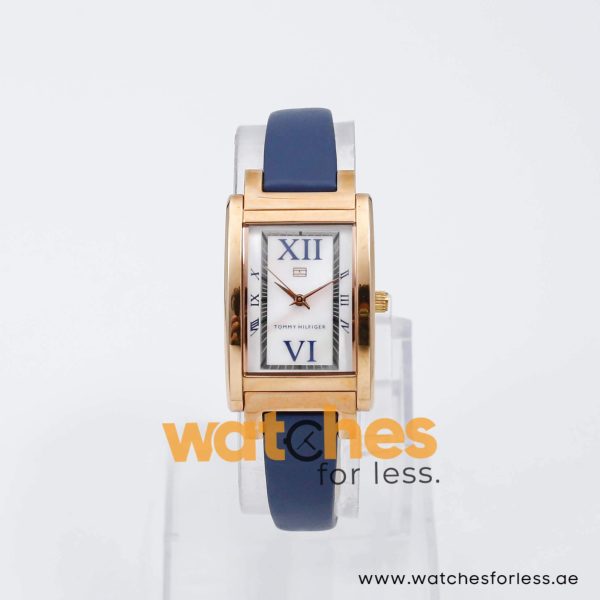 Tommy Hilfiger Women’s Quartz Blue Leather Strap Mother Of Pearl Dial 24mm Watch 1780866 UAE DUBAI AJMAN SHARJAH ABU DHABI RAS AL KHAIMA UMM UL QUWAIN ALAIN FUJAIRAH