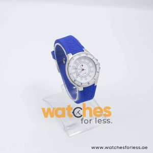 Tommy Hilfiger Women’s Quartz Blue Silicone Strap White Dial 34mm Watch 1781273 UAE DUBAI AJMAN SHARJAH ABU DHABI RAS AL KHAIMA UMM UL QUWAIN ALAIN FUJAIRAH