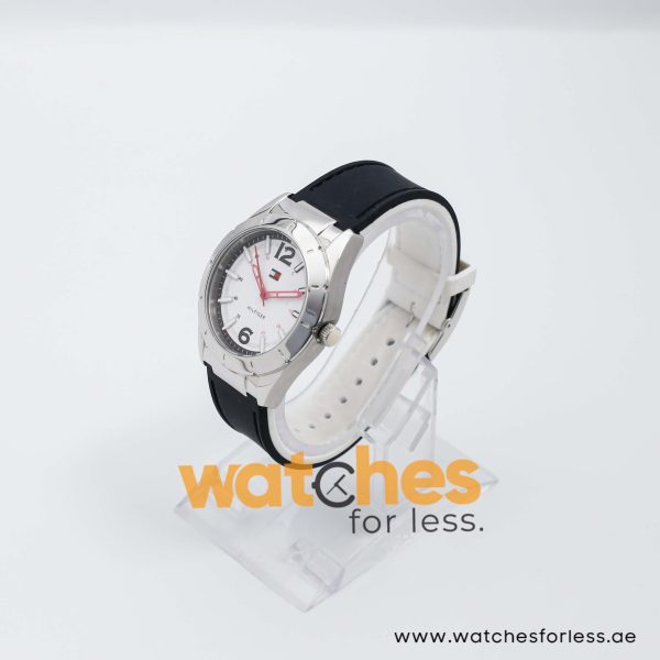 Tommy Hilfiger Women’s Quartz Reversible Black & White Silicone Strap White Dial 38mm Watch 1781191 UAE DUBAI AJMAN SHARJAH ABU DHABI RAS AL KHAIMA UMM UL QUWAIN ALAIN FUJAIRAH