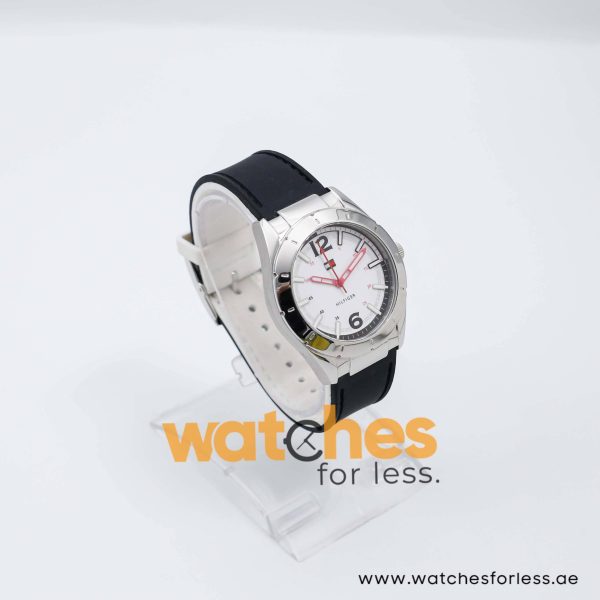 Tommy Hilfiger Women’s Quartz Reversible Black & White Silicone Strap White Dial 38mm Watch 1781191 UAE DUBAI AJMAN SHARJAH ABU DHABI RAS AL KHAIMA UMM UL QUWAIN ALAIN FUJAIRAH