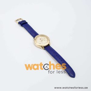 Tommy Hilfiger Women’s Quartz Blue Leather Strap Gold Dial 38mm Watch 1781431 UAE DUBAI AJMAN SHARJAH ABU DHABI RAS AL KHAIMA UMM UL QUWAIN ALAIN FUJAIRAH