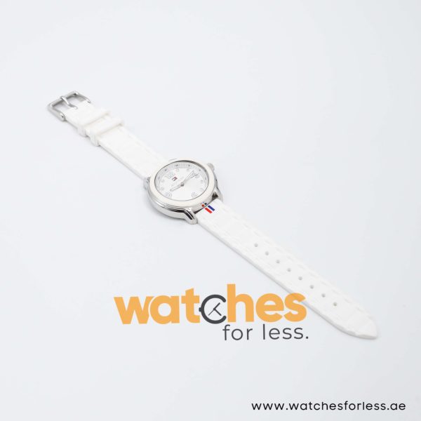 Tommy Hilfiger Women’s Quartz White Silicone Strap White Dial 36mm Watch 17915639 UAE DUBAI AJMAN SHARJAH ABU DHABI RAS AL KHAIMA UMM UL QUWAIN ALAIN FUJAIRAH