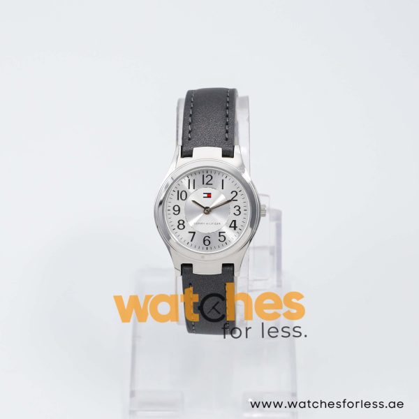 Tommy Hilfiger Women’s Quartz Grey Leather Strap Silver Sunray Dial 29mm Watch 17816589 UAE DUBAI AJMAN SHARJAH ABU DHABI RAS AL KHAIMA UMM UL QUWAIN ALAIN FUJAIRAH