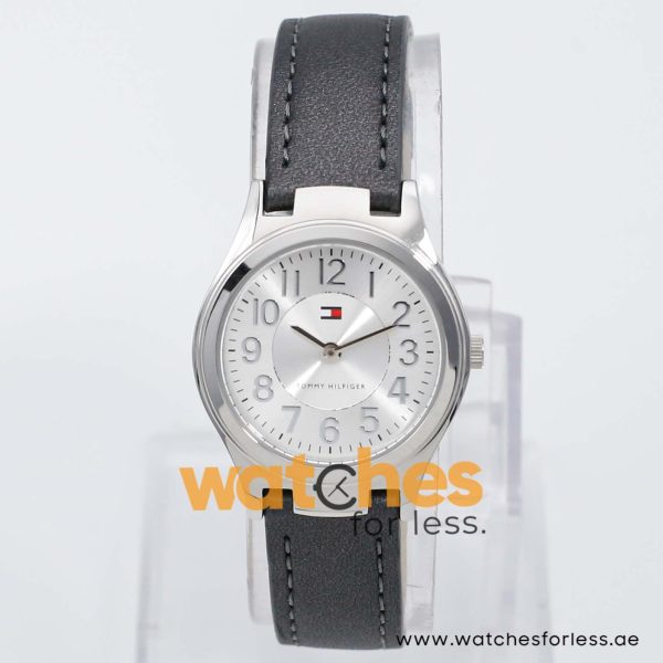 Tommy Hilfiger Women’s Quartz Grey Leather Strap Silver Sunray Dial 29mm Watch 17816589 UAE DUBAI AJMAN SHARJAH ABU DHABI RAS AL KHAIMA UMM UL QUWAIN ALAIN FUJAIRAH