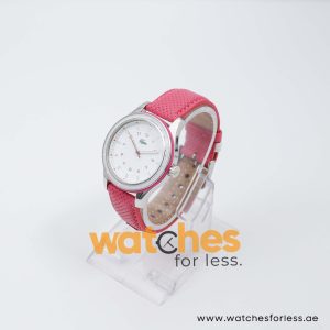 Lacoste Women’s Quartz Pink Leather Strap White Dial 38mm Watch 2000741