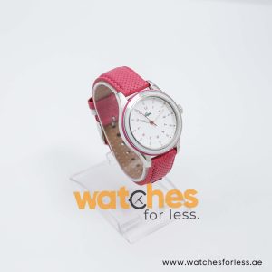 Lacoste Women’s Quartz Pink Leather Strap White Dial 38mm Watch 2000741