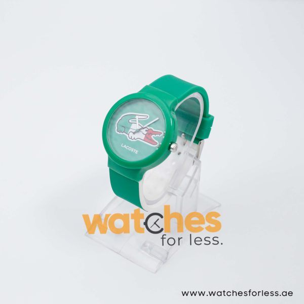 Lacoste Kids Quartz Green & White Silicone Strap Green Dial 40mm Watch 2020074