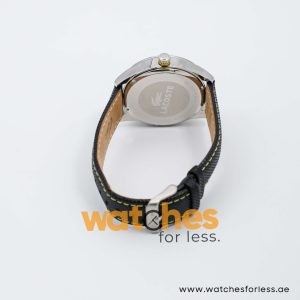 Lacoste Men’s Quartz Black Nylon Strap Black Dial 44mm Watch 2010596