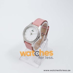 Lacoste Women’s Quartz Pink Leather Strap White Dial 38mm Watch 2000663