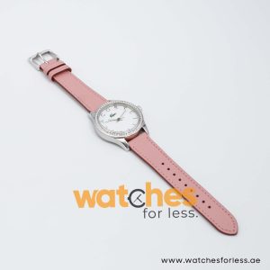 Lacoste Women’s Quartz Pink Leather Strap White Dial 38mm Watch 2000663