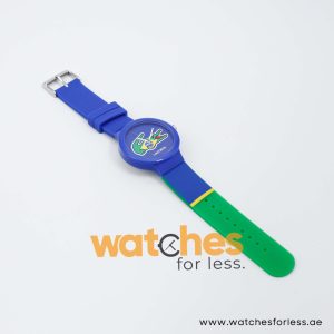 Lacoste Kids Quartz Blue & Green Silicone Strap Blue Dial 40mm Watch 2020069