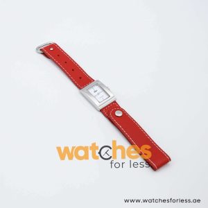 Lacoste Women’s Quartz Red Leather Strap White Dial 21mm Watch 2000571